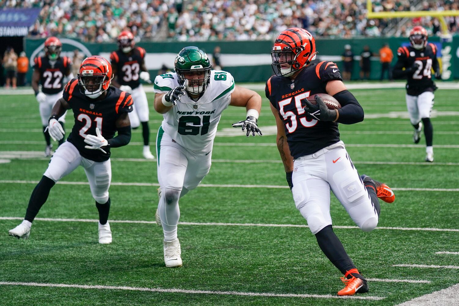 Bengals Jets Football