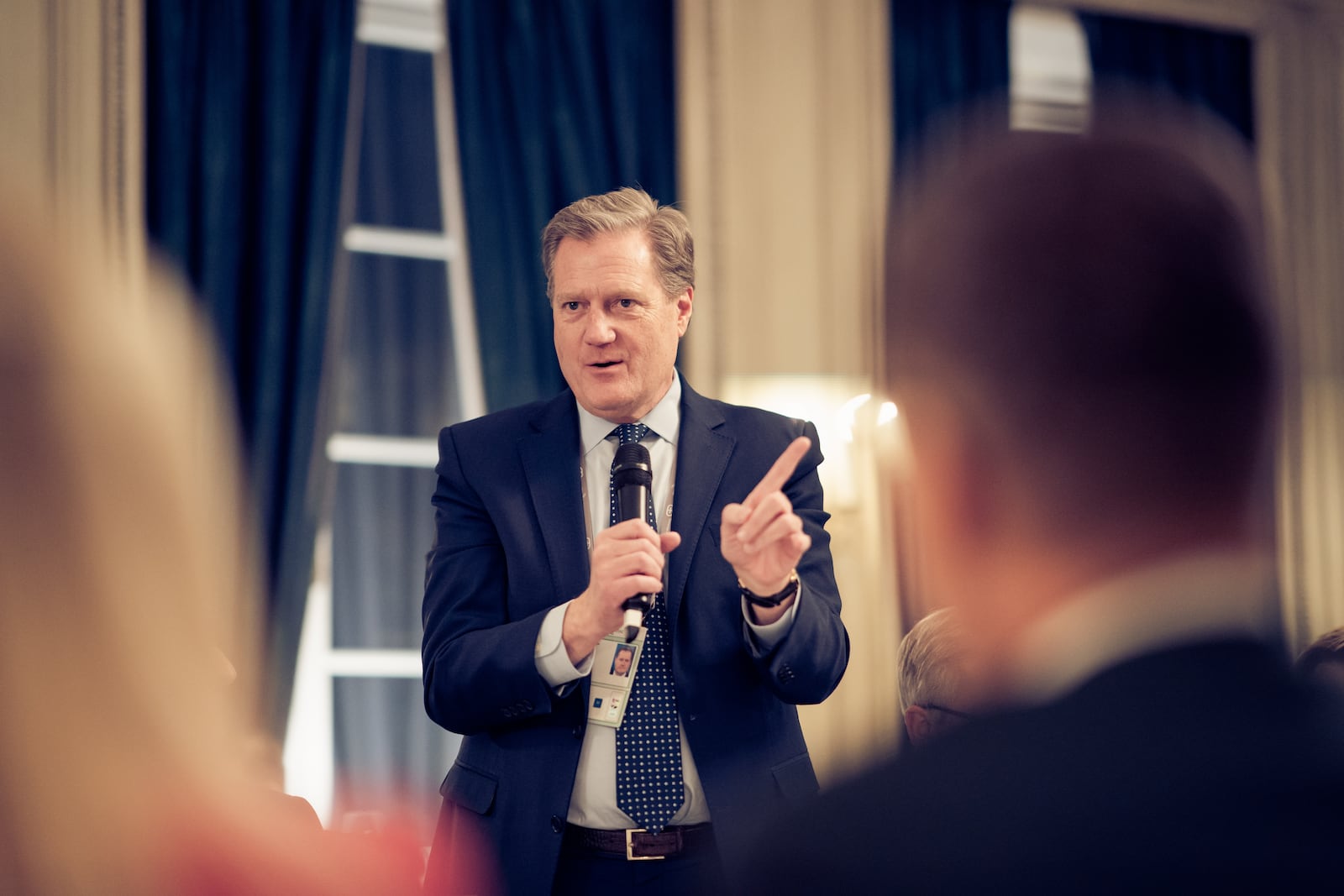 Rep. Mike Turner lead the U.S. House delegation to the Munich Security Conference and the NATO Parliamentary Assembly Joint Committee Meeting in Brussels on Feb. 16. The delegation met with President Zelenskyy and NATO Secretary General Rutte.  (Photo: MSC/Ellen Kallscheuer)