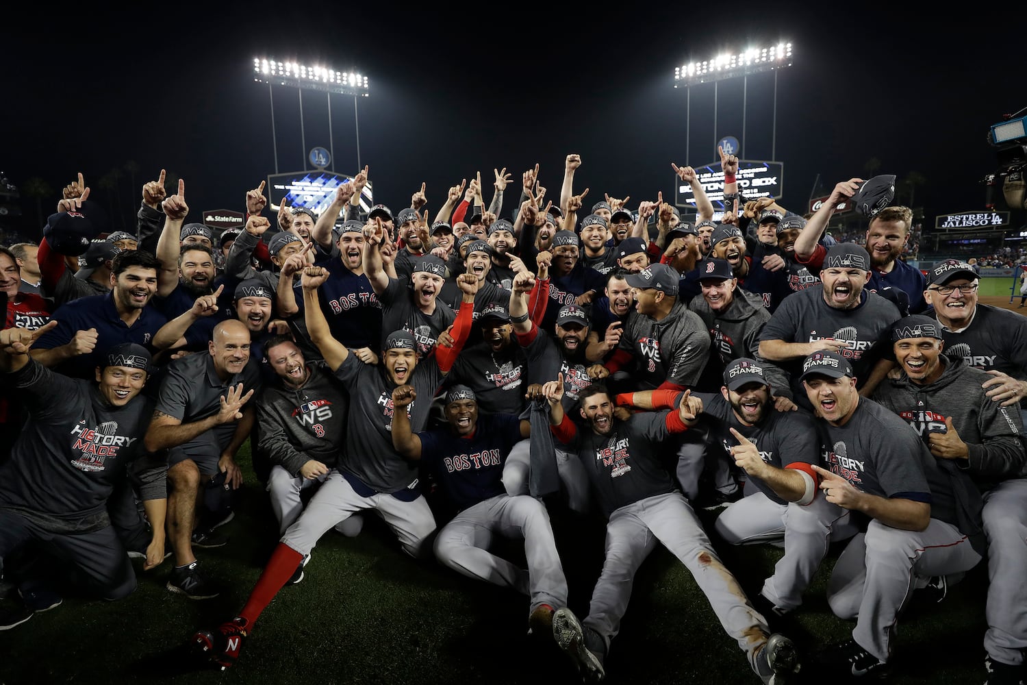 Photos: Red Sox top Dodgers in Game 5 to win 2018 World Series