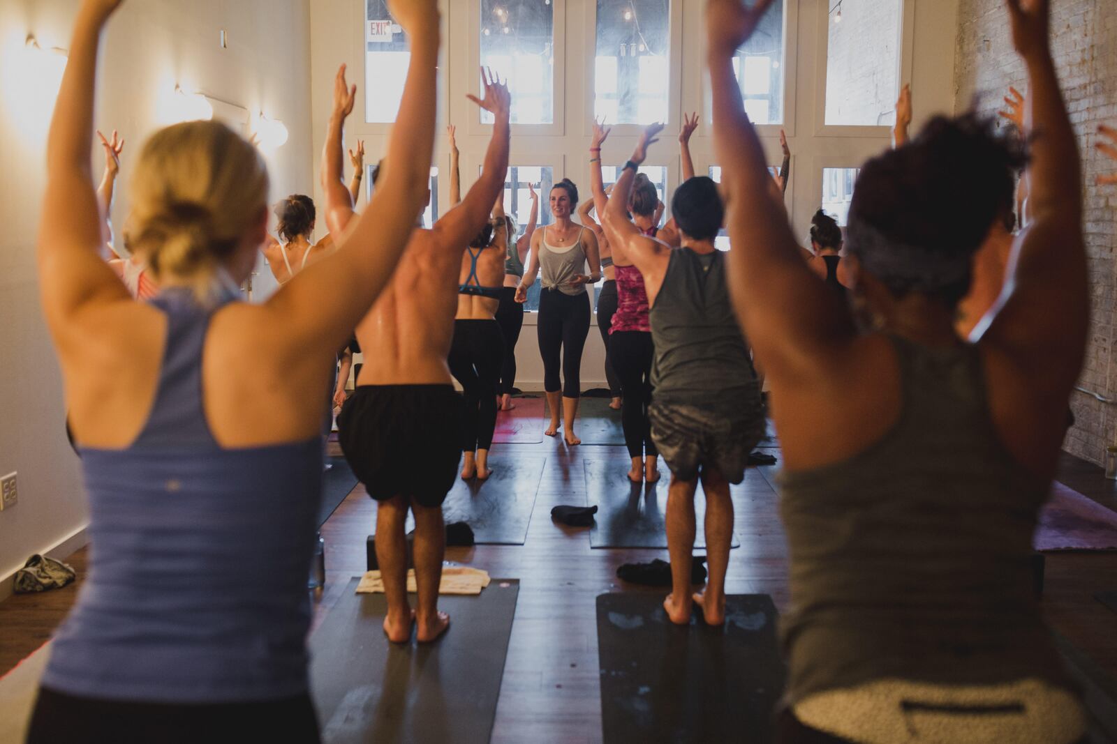 Tori Reynolds, owner of Speakeasy Yoga, is our Oct. 18 Daytonian of the Week. PHOTO / Carly Short Photography