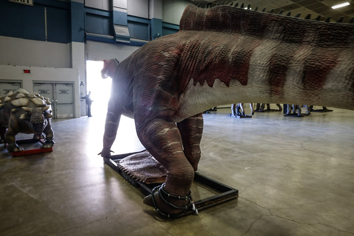 Dinosaurs invade Dayton Convention Center