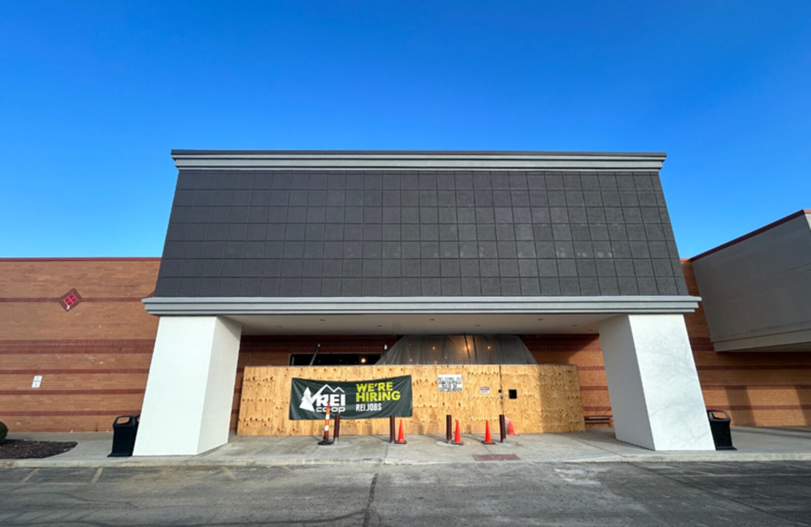 Outdoors retailer REI Co-op has a store under construction on North Fairfield Road in Beavercreek, with plans to open April 5, 2024. CONTRIBUTED