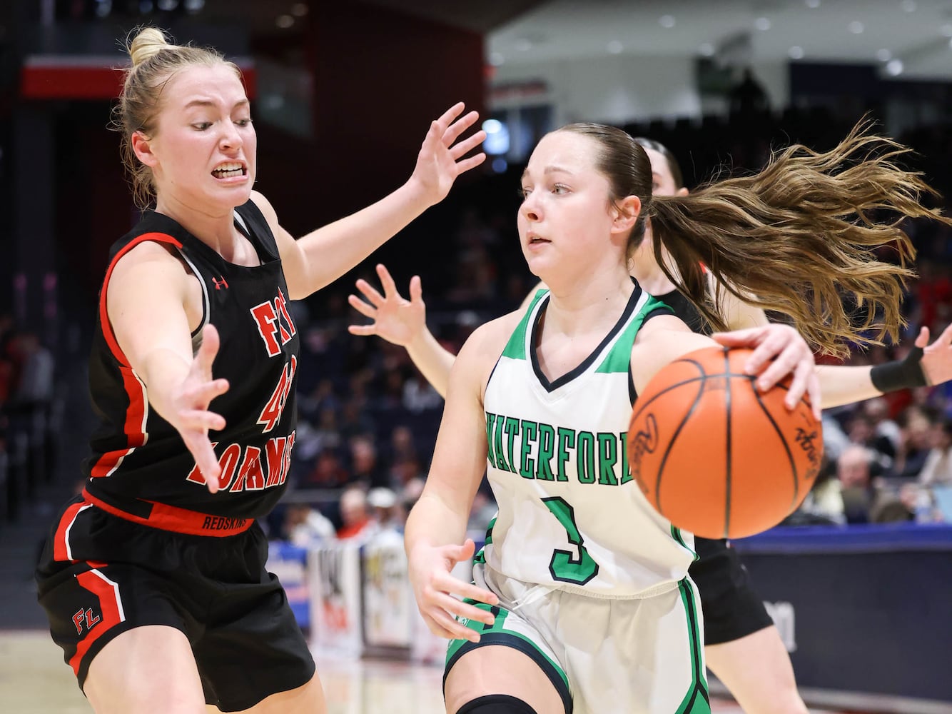 Fort Loramie vs. Waterford Division VII girls basketball state final