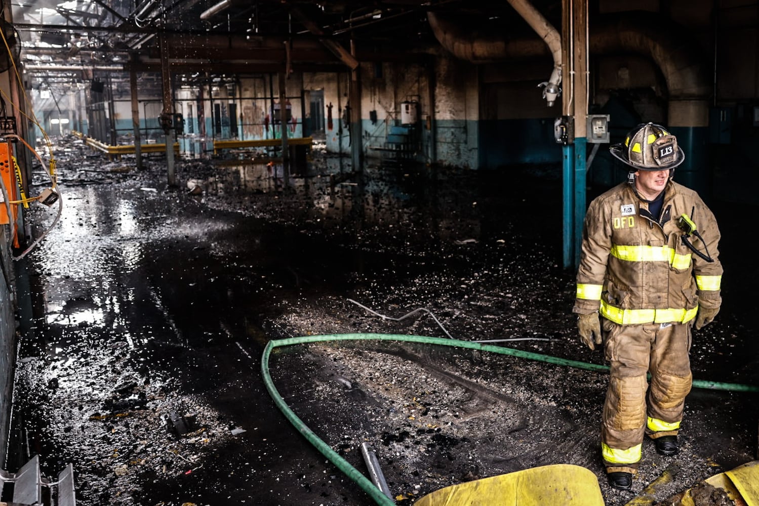 Wright Company Factory fire