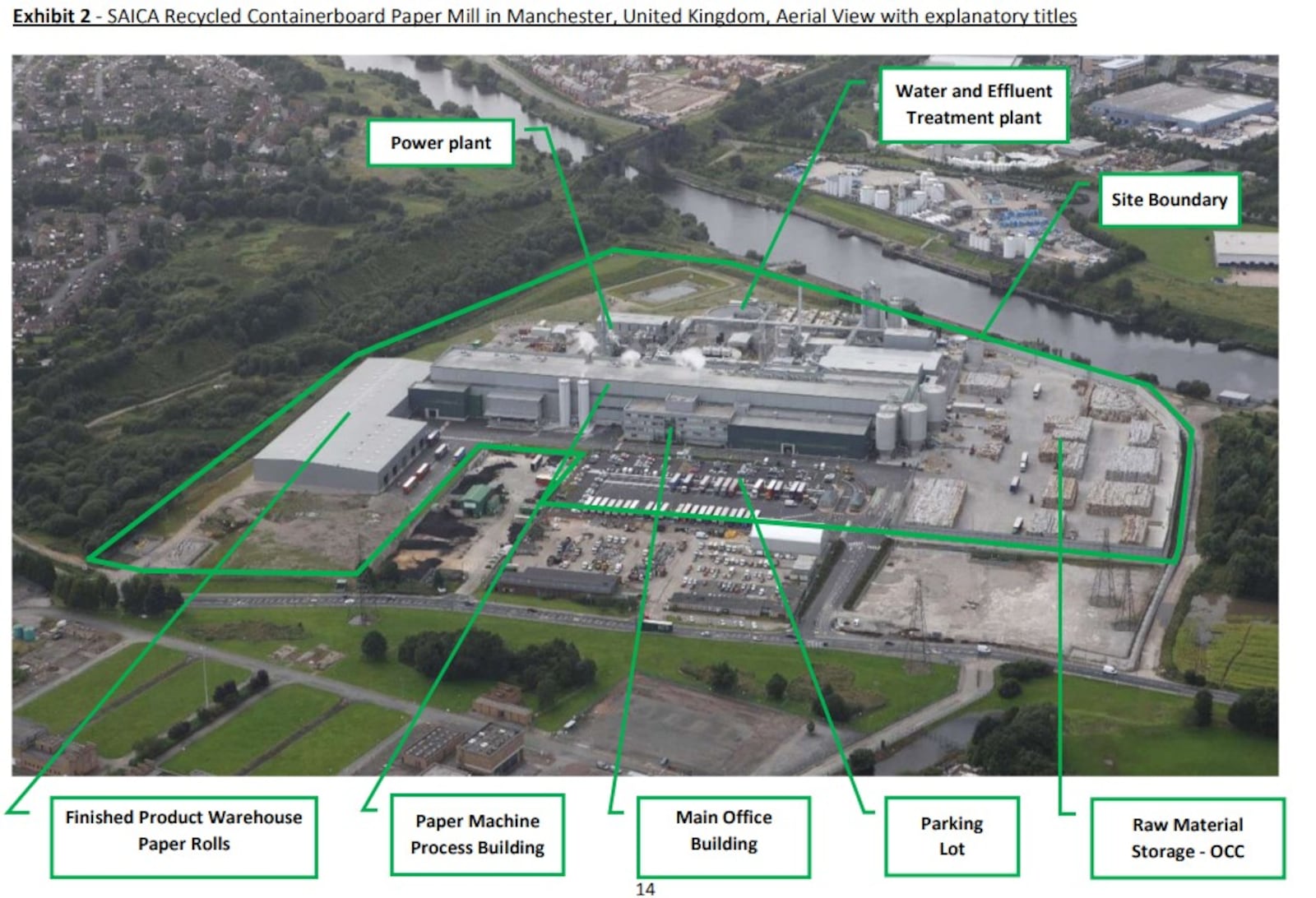 Saica Group's recycled paper mill in Manchester, in the United Kingdom. CONTRIBUTED