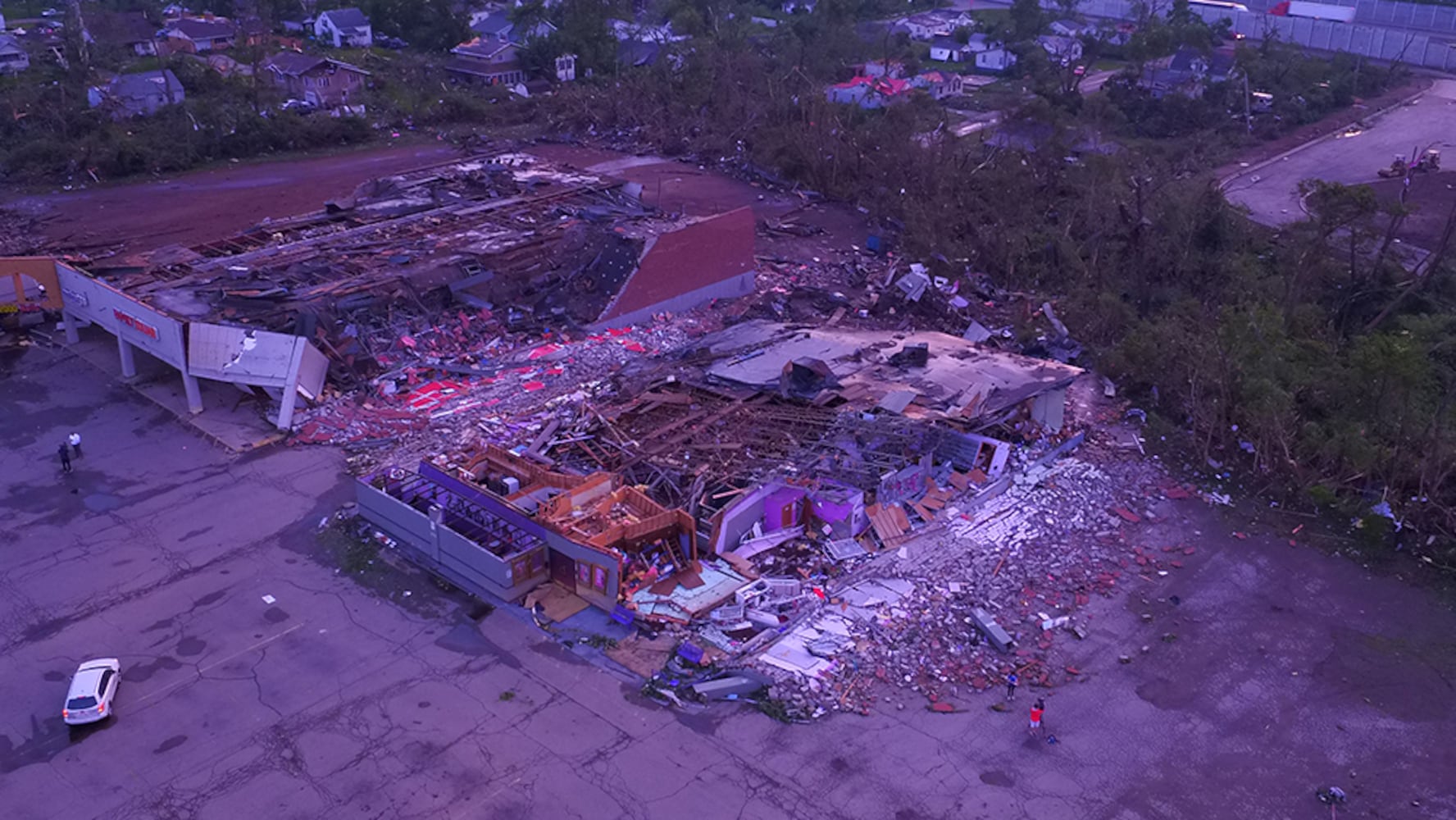 PHOTOS: Daylight reveals widespread damage from Monday storms