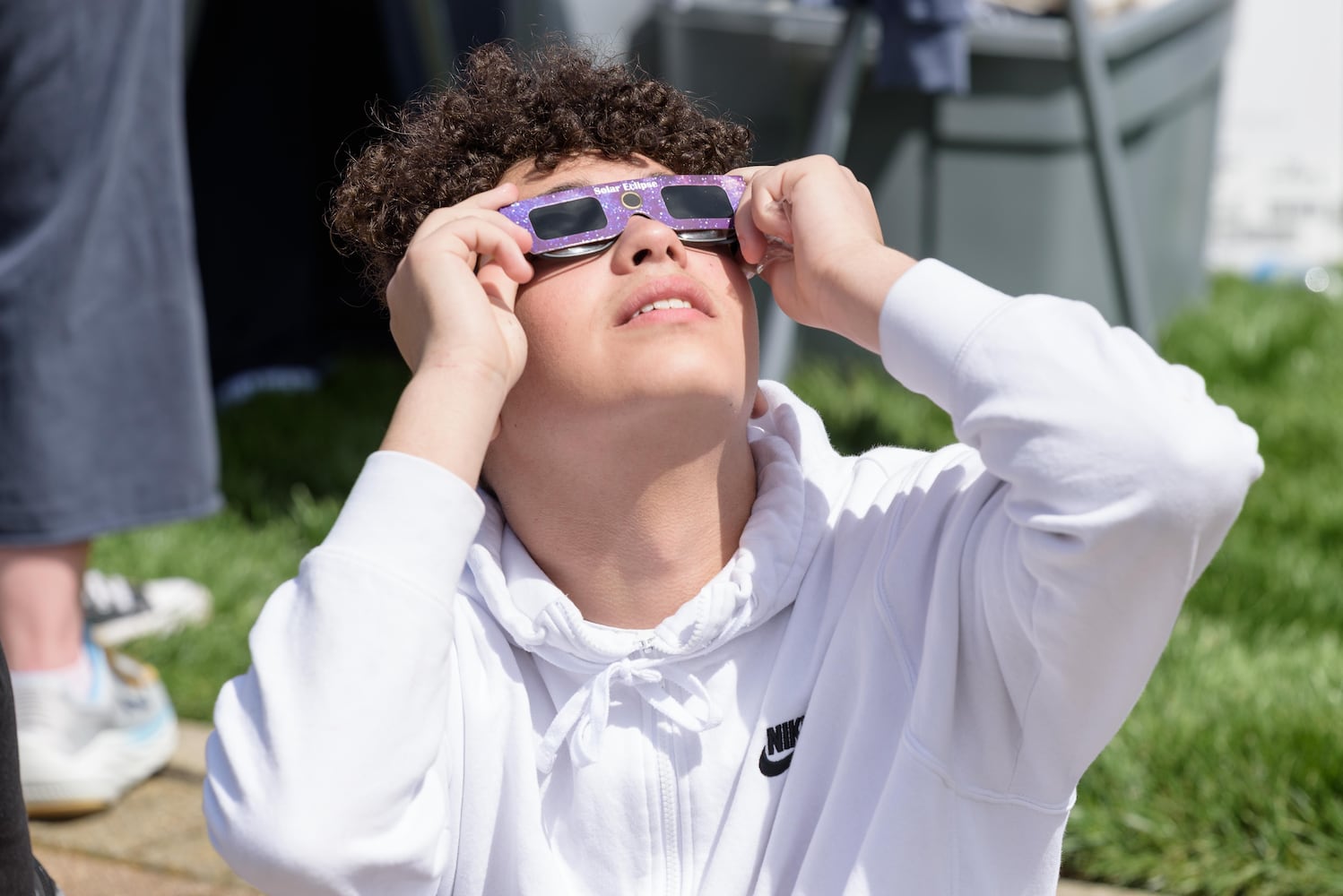 Eclipse on the Square total eclipse viewing party in Downtown Troy