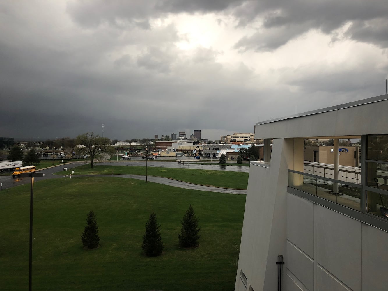 PHOTOS: Heavy rain, wind move into Miami Valley