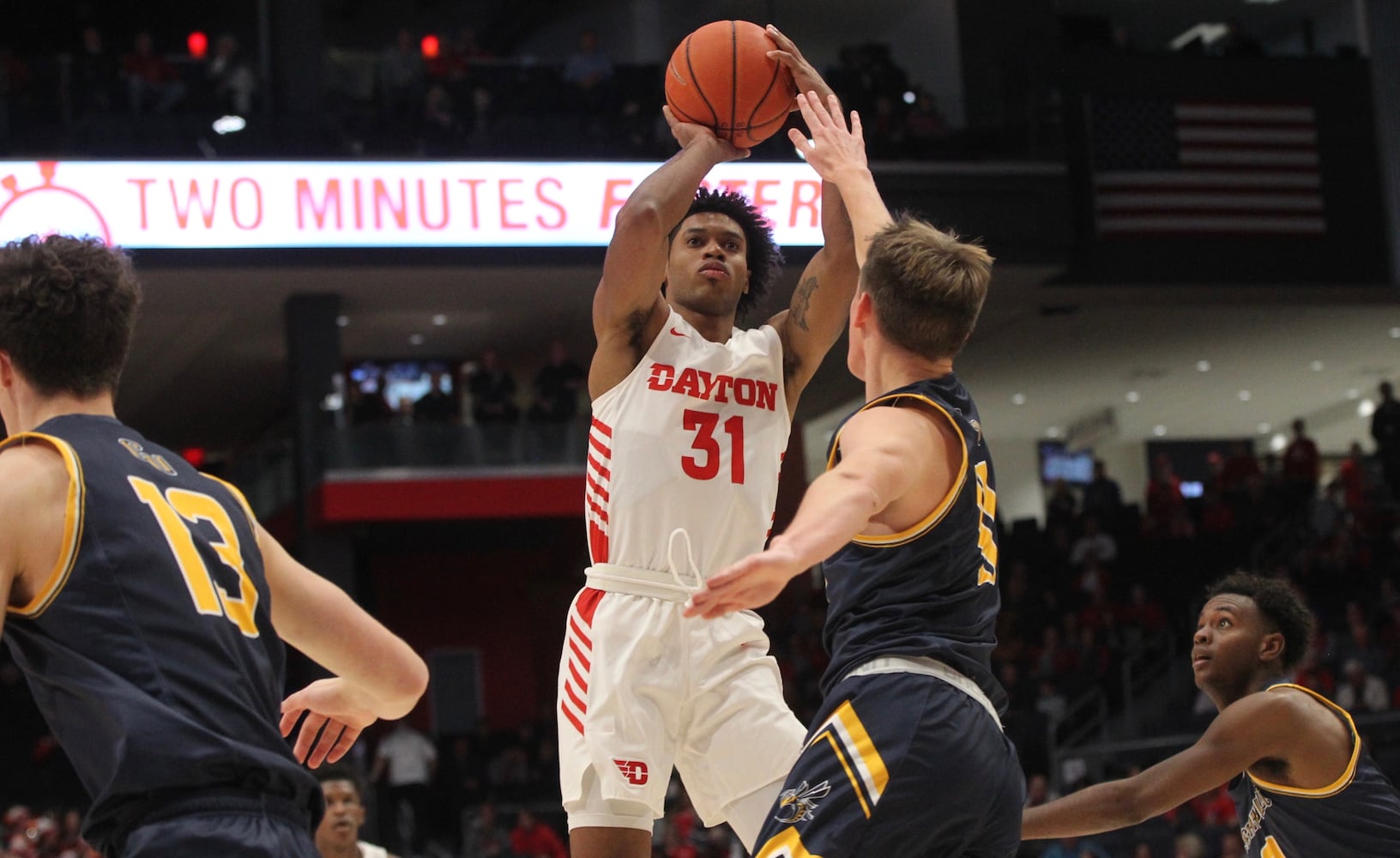 Photos: Dayton Flyers vs. Cedarville in exhibition game