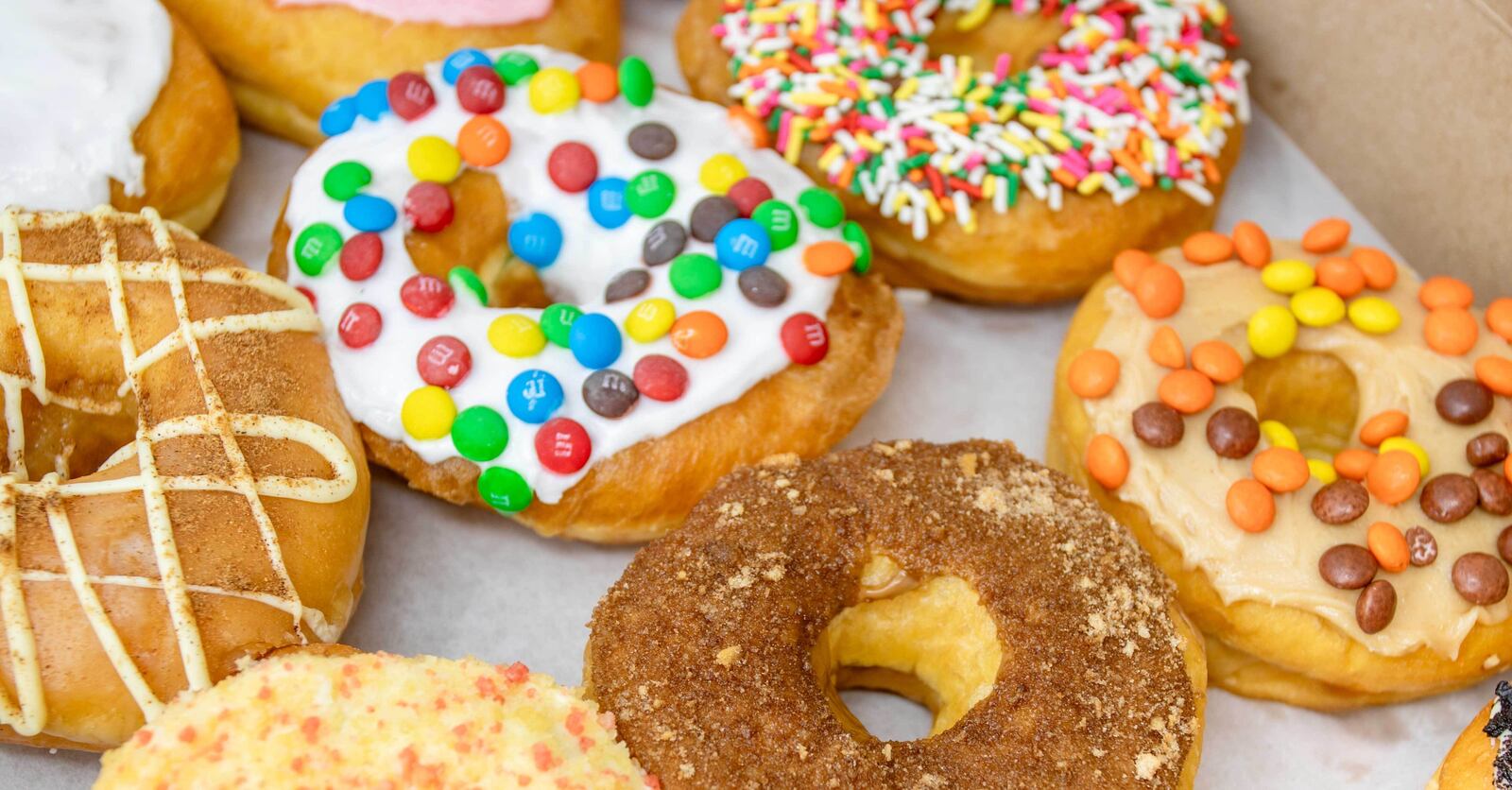 The Original Donut Palace has two locations in the Dayton area: 5264 Salem Ave. in Trotwood and 5115 Old Troy Pike in Huber Heights (CONTRIBUTED PHOTO).