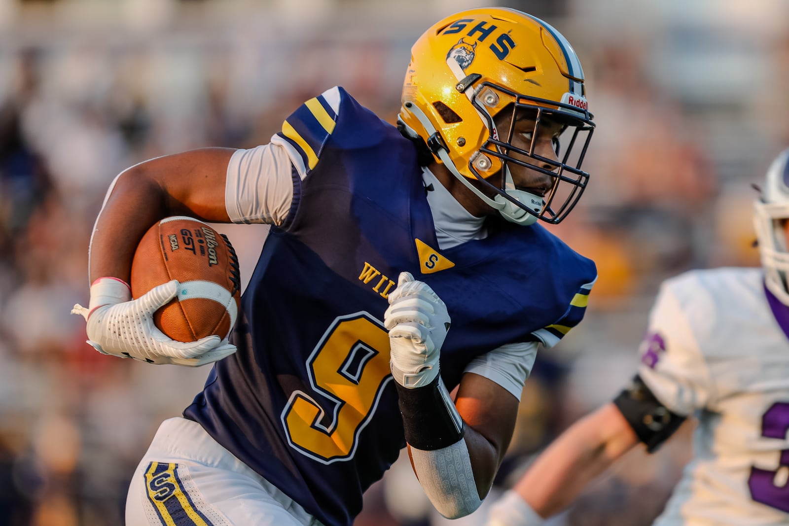 Springfield faced Gonzaga College High school from Washington, D.C., in Springfield on Aug. 30, 2024. The Wildcats lost 14-6. Michael Cooper/CONTRIBUTED