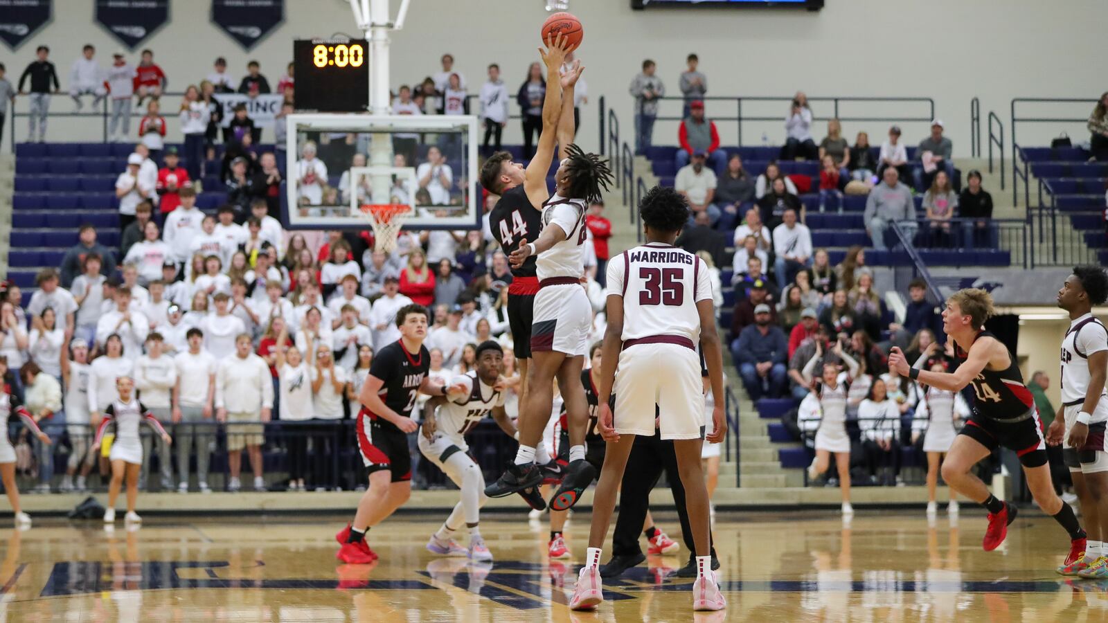 The Preble Shawnee boys basketball lost a Division III regional final to Canal Winchester Harvest Prep 56-49 on Saturday, March 11, 2023 at Trent Arena in Kettering.