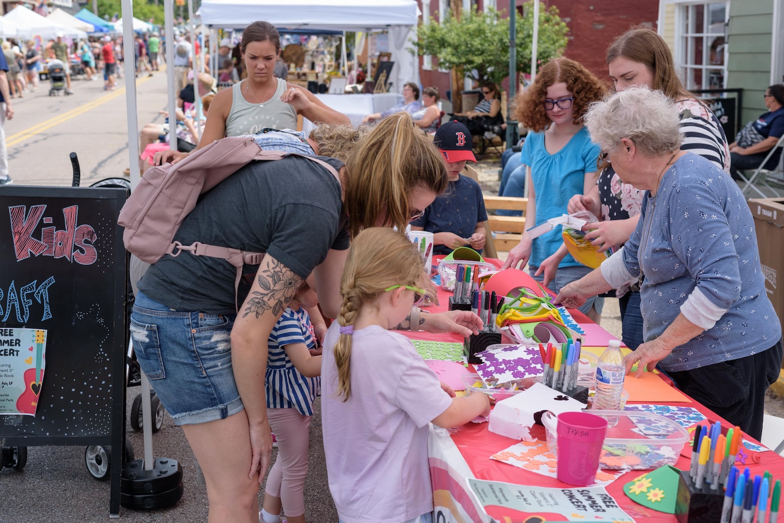 The Waynesville Street Faire will return for the 2023 season on Saturday, June 17. TOM GILLIAM / CONTRIBUTING PHOTOGRAPHER