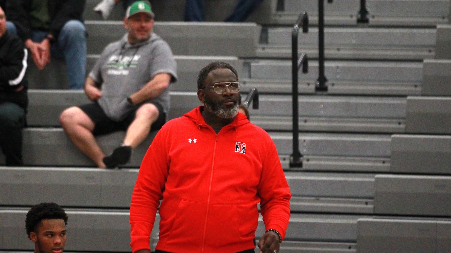 Badin vs. Trotwood-Madison boys regional tournament basketball