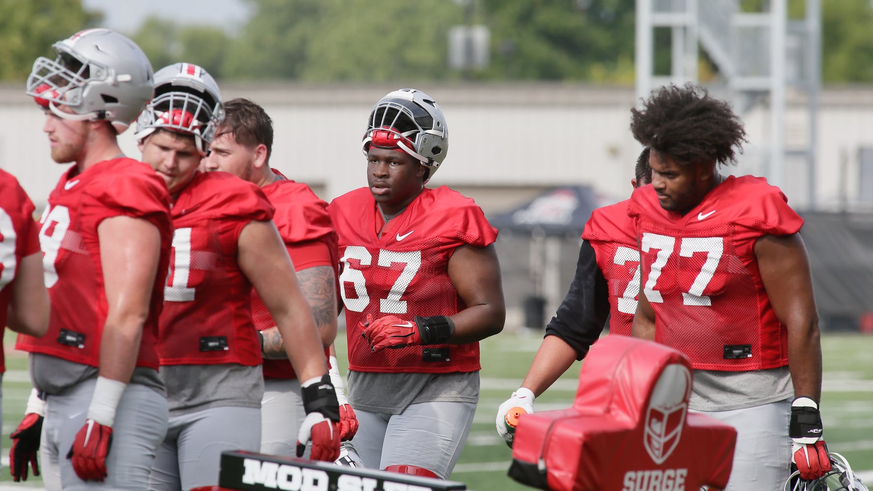 Ohio State practice