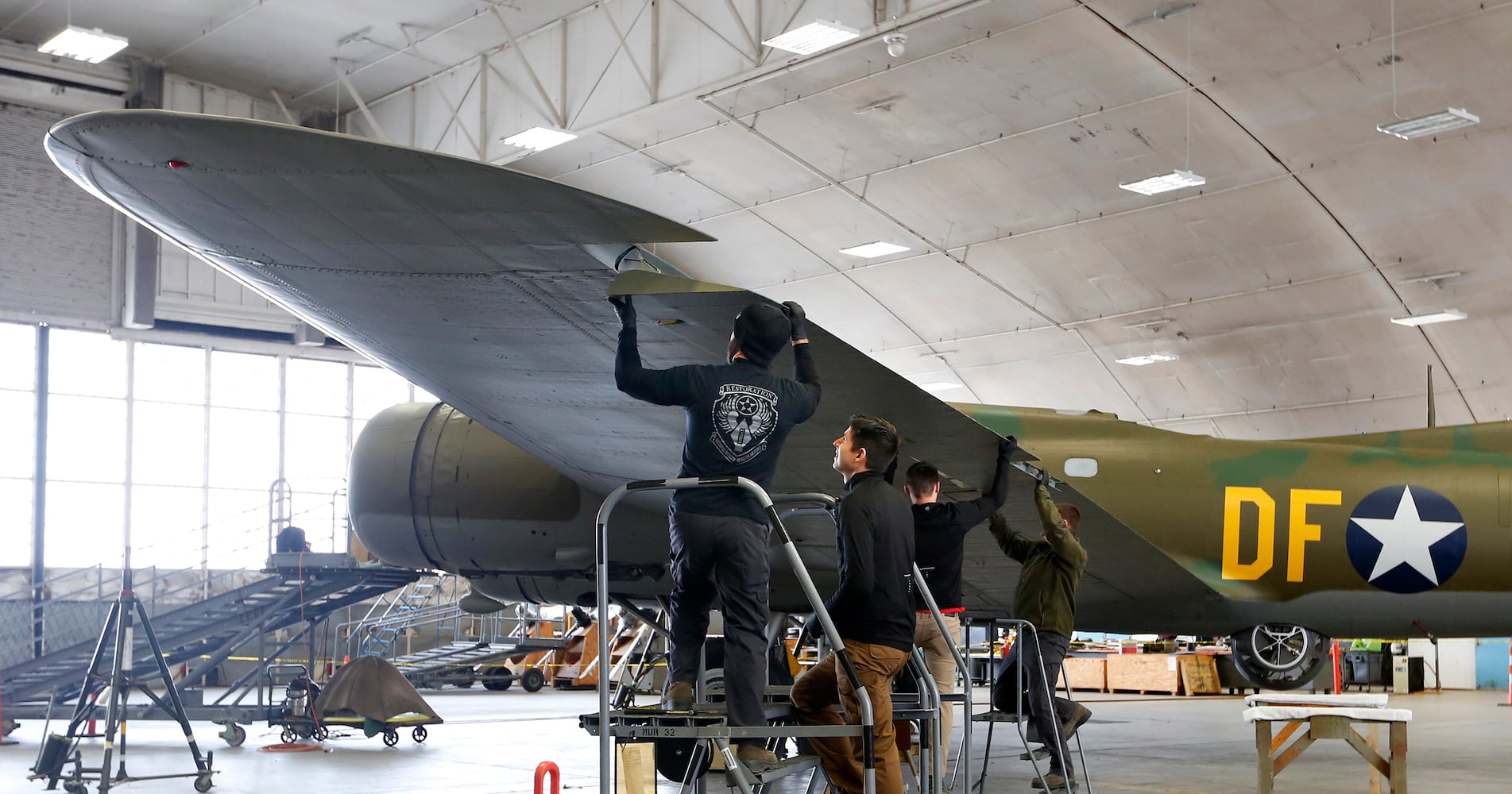 13 years and 55,000 hours of work: restored Memphis Belle