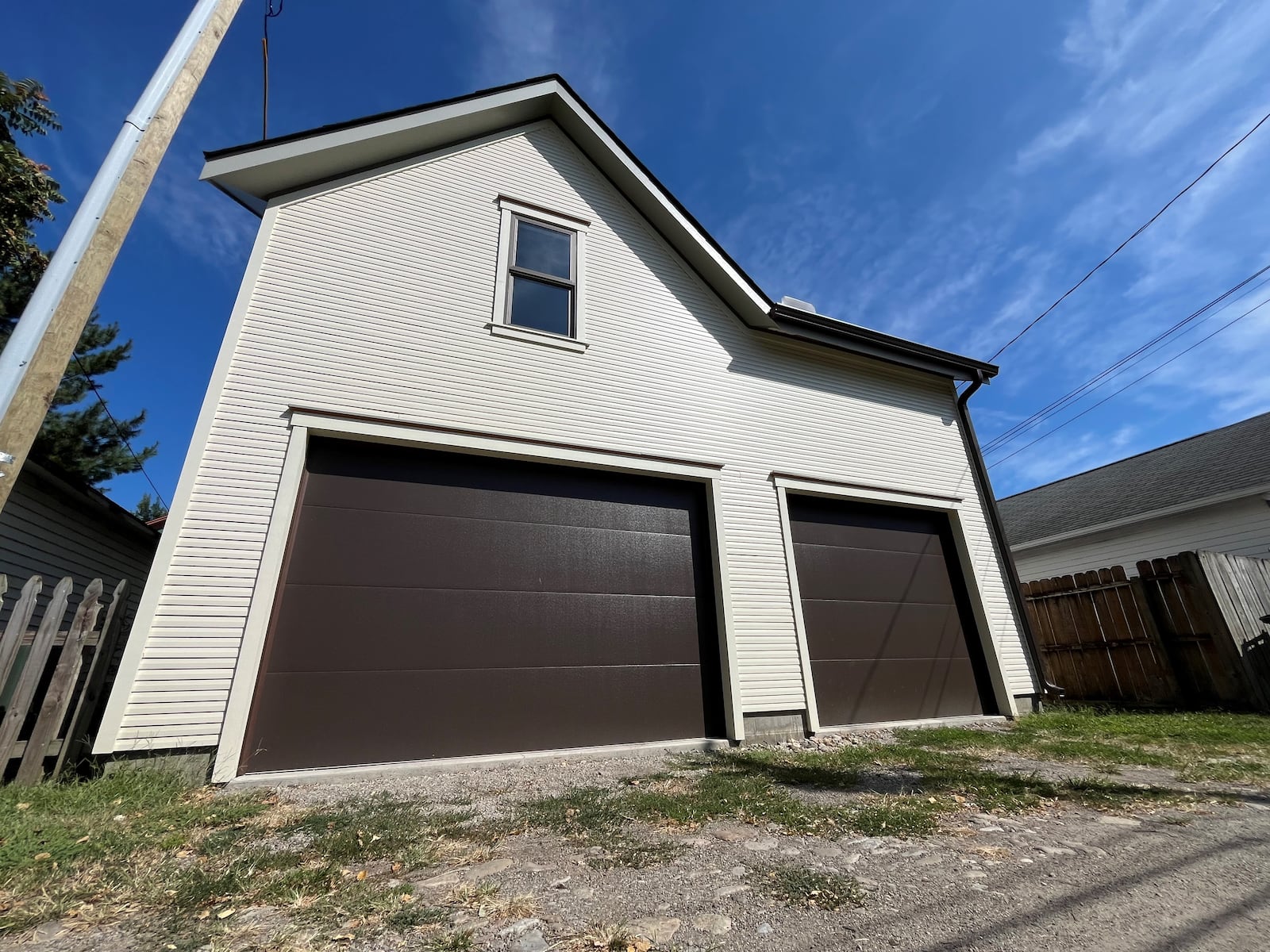 This accessory dwelling unit was constructed in East Dayton. The structure has a garage on the first floor and a residential unit upstairs. CORNELIUS FROLIK / STAFF