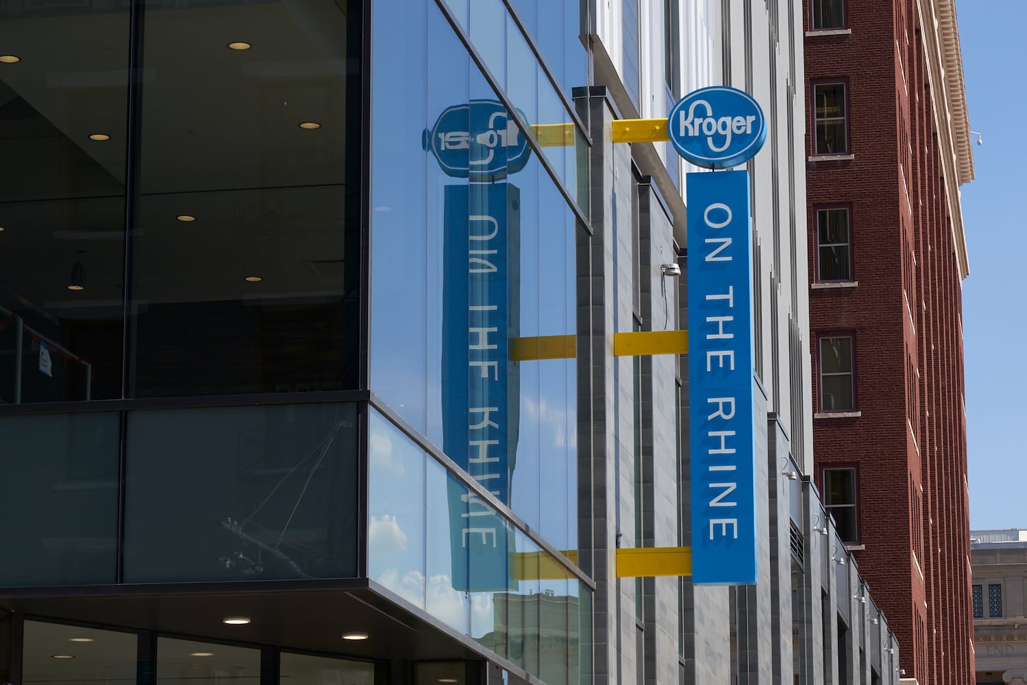 PHOTOS: Kroger launches new food hall eatery, grocery combo