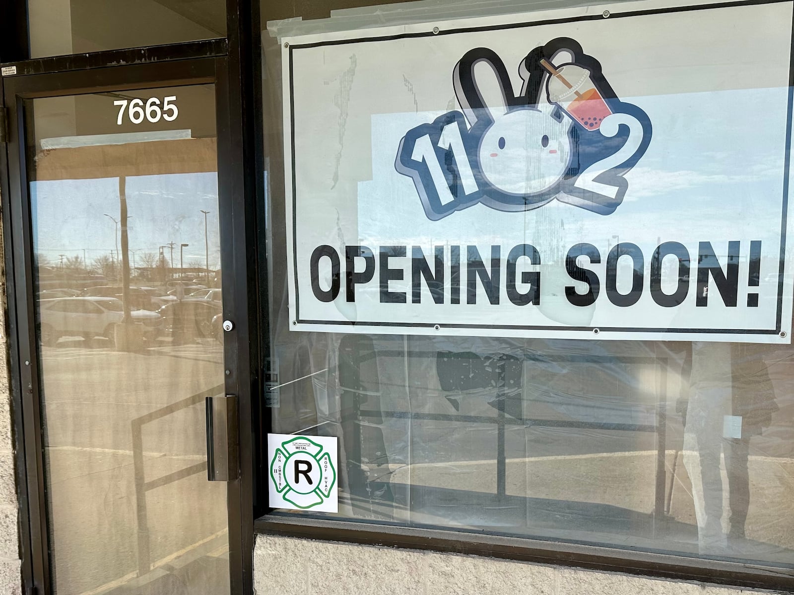 1102 Bubble Tea & Coffee is coming soon to 7665 Old Troy Pike in Huber Heights next to Planet Fitness. ROBIN MCMACKEN/STAFF