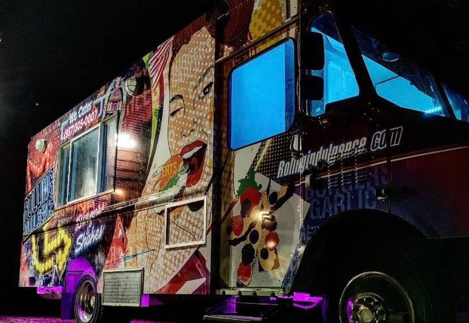 The Rolling Indulgence food truck was initially created for the Food Network show "The Great Food Truck Race," but now it is a reality.