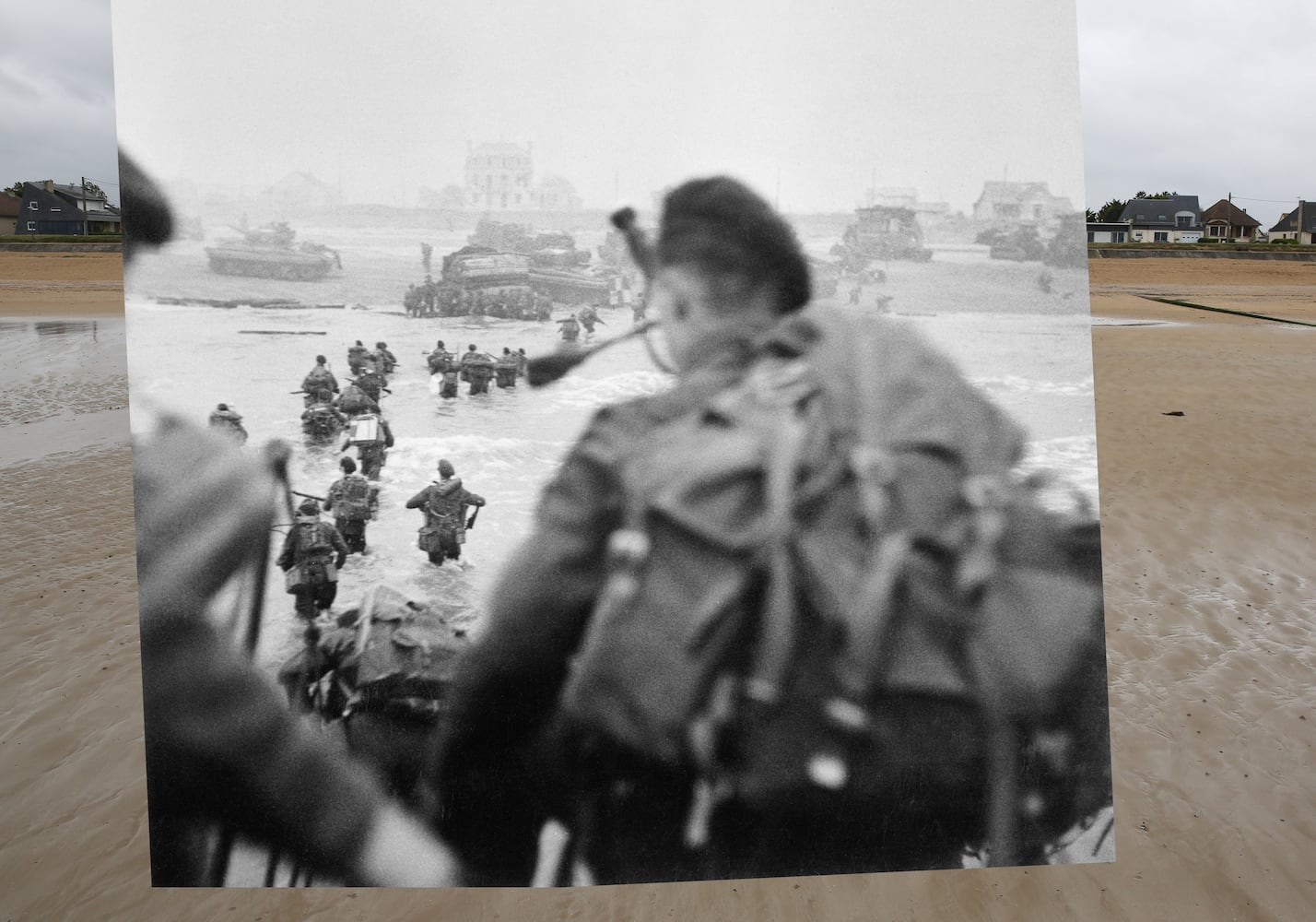 Photos: D-Day invasion then and now