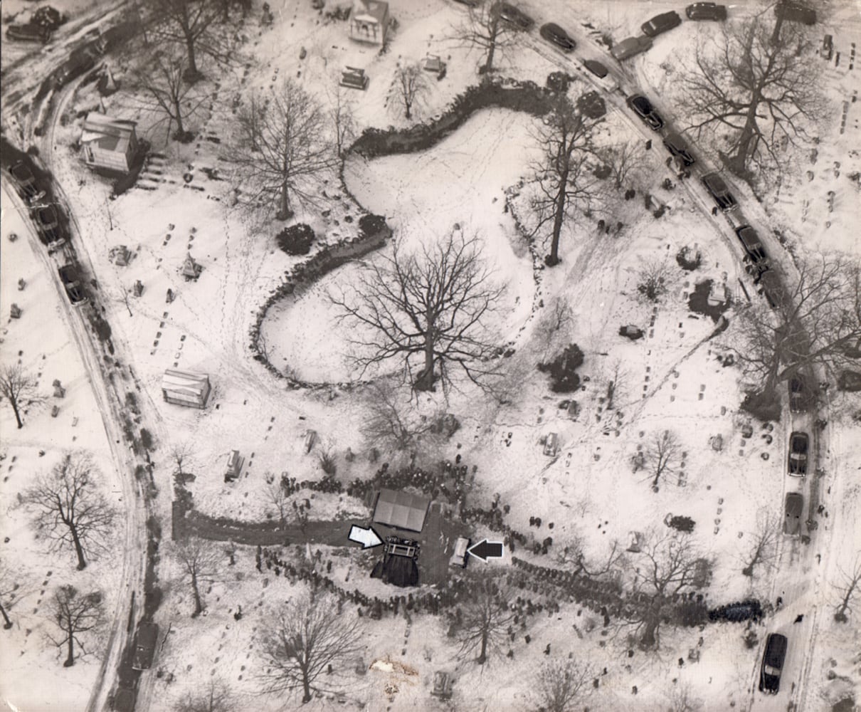 Orville Wright's funeral