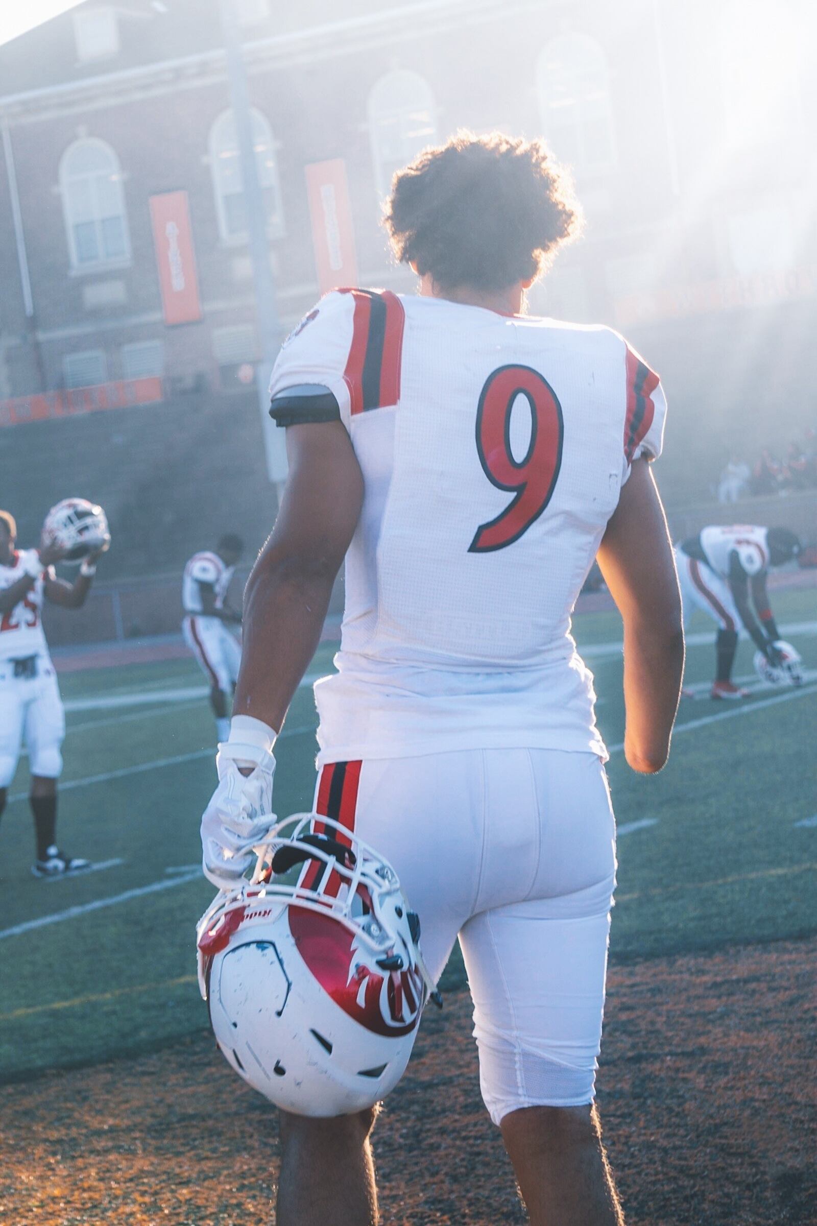 Issiah Evans, a standout linebacker for Trotwood-Madison High School, at a game this past season. CONTRIBUTED