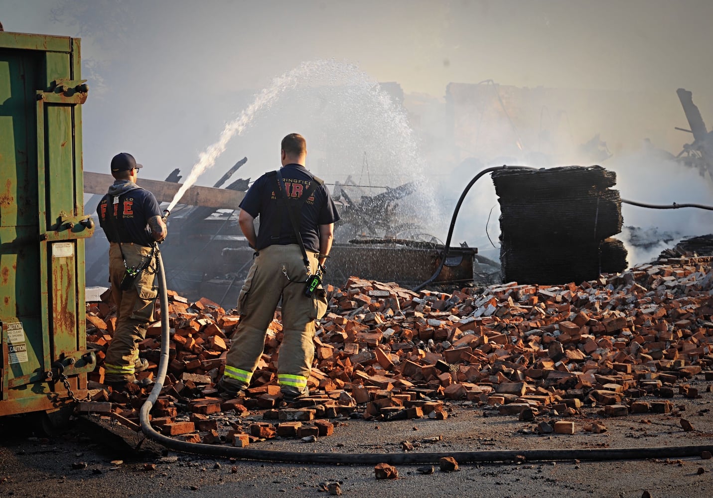 PHOTOS: Springfield Larch Street fire