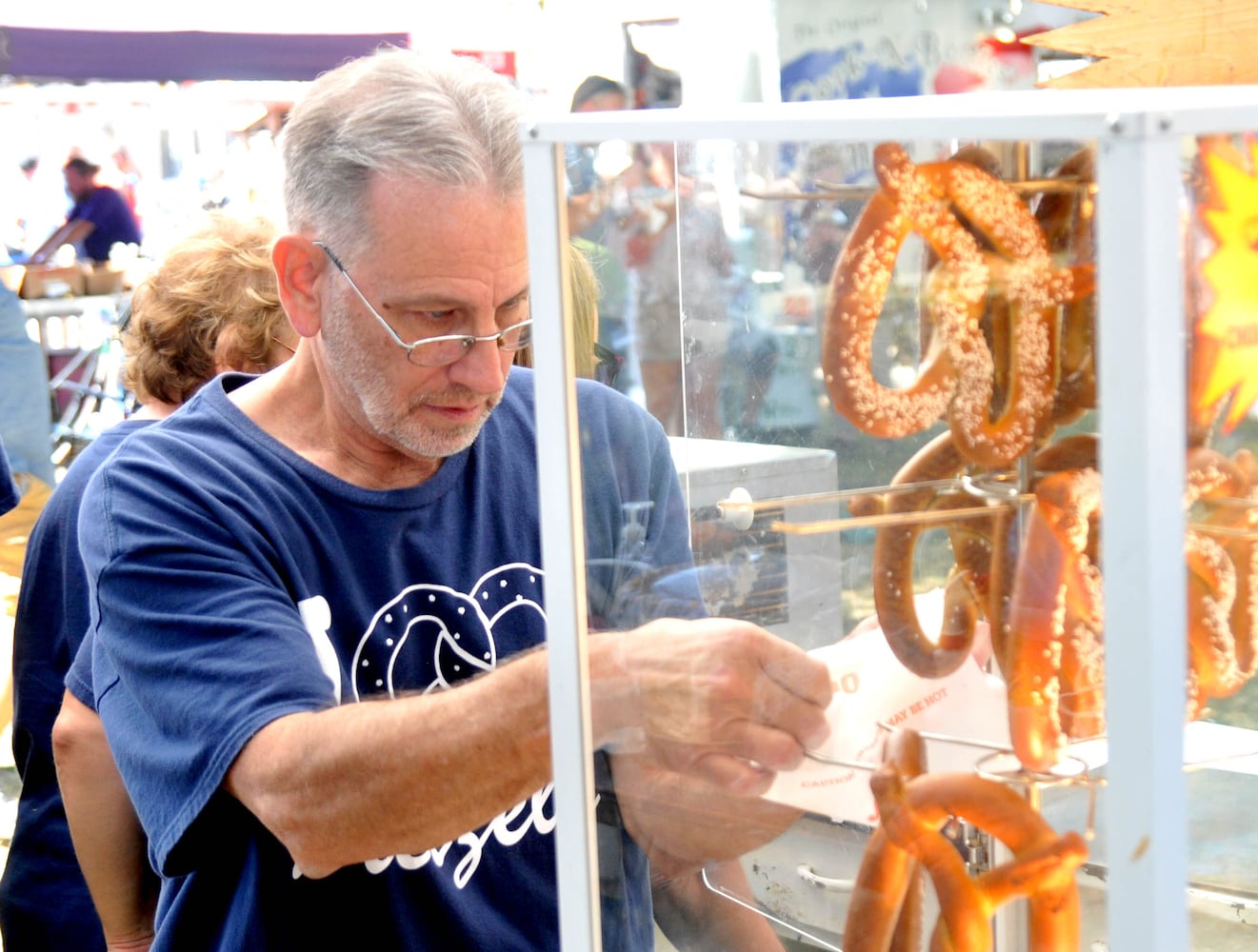 Did we spot you at the Germantown Pretzel Festival?