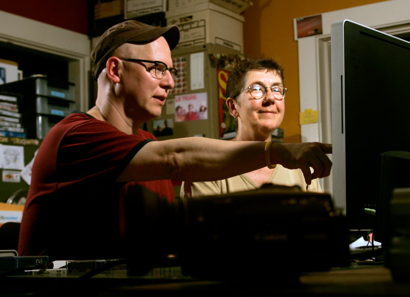 Steve Bognar and Julia Reichert, Yellow Springs-based filmmakers, in a 2009 file photo.