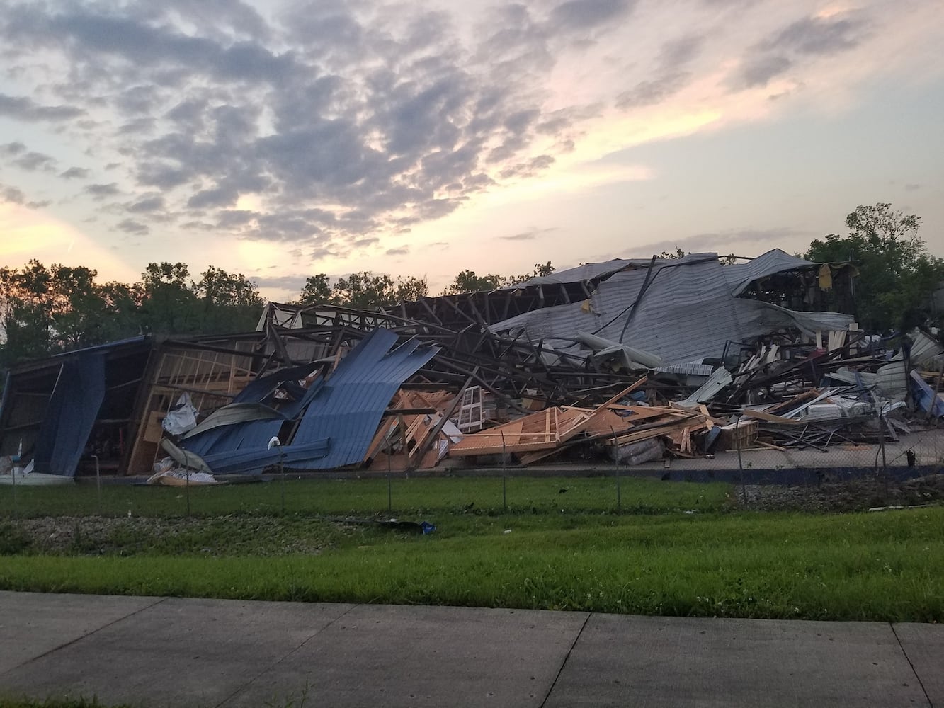 PHOTOS: Daylight reveals widespread damage from Monday storms