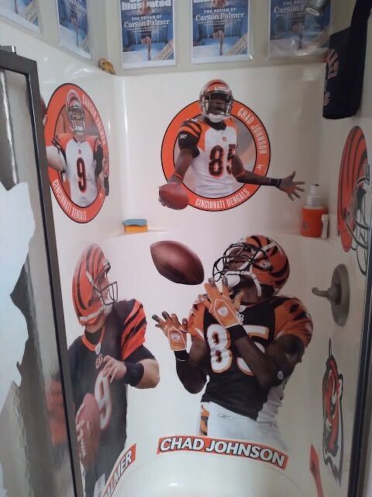 Die-hard fans show us their "Bengals Cave"