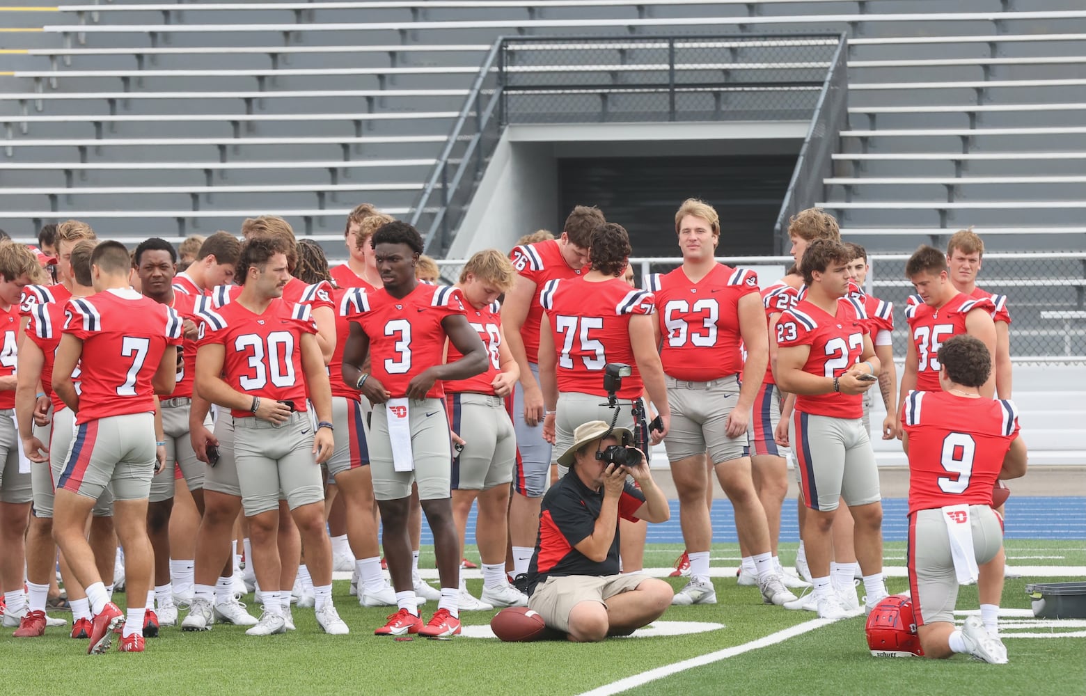 Dayton football media day