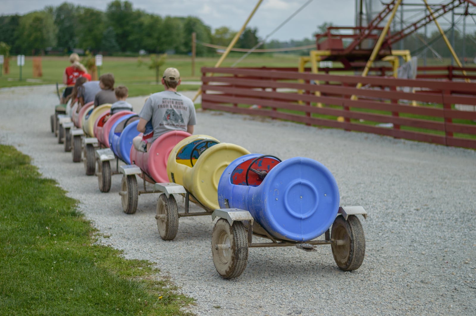 Patrons rang in the unofficial start of summer at one of Dayton's most popular destinations, Young's Jersey Dairy in Yellow Springs. (TOM GILLIAM)