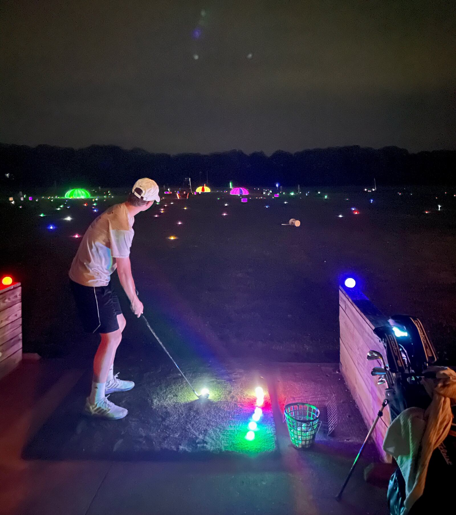 Glow Golf offers fun for the family at Bellbrook Golf Park. CONTRIBUTED