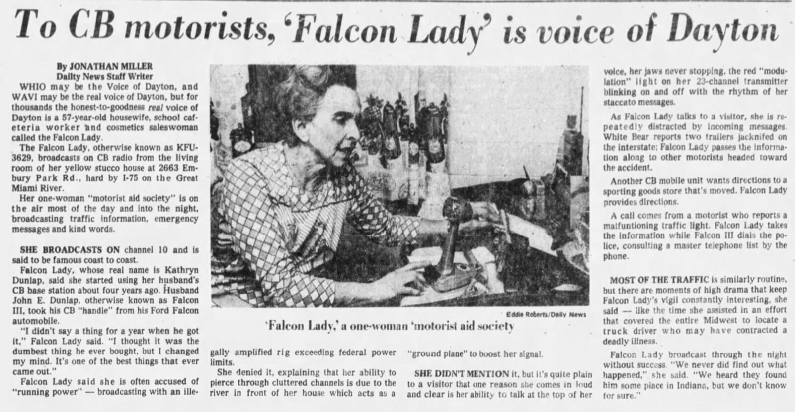 Dayton Daily News, Jan. 29, 1977. DAYTON DAILY NEWS ARCHIVES