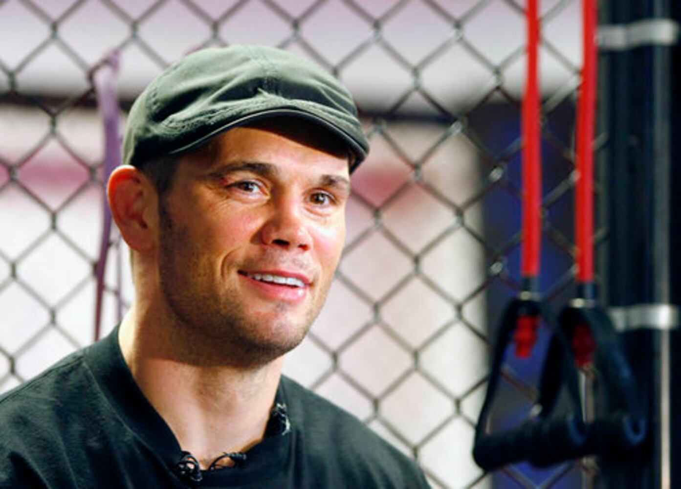 UFC star Rich Franklin trains for fight