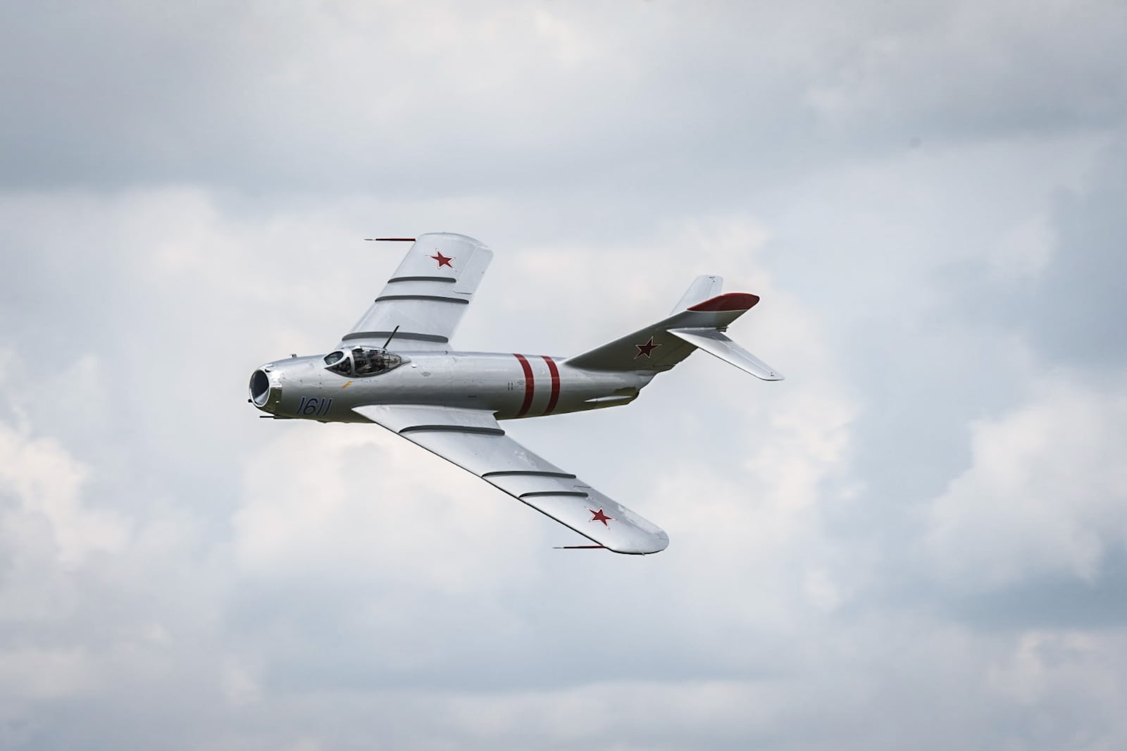 A Mig-17 flys at the Dayton Air Show. Jim Noelker/Staff