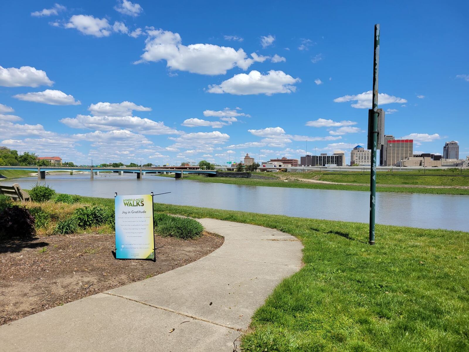 Five Rivers MetroParks has established four new "Mindfulness Walks" paths as part of their recognition of Mental Health Awareness Month.