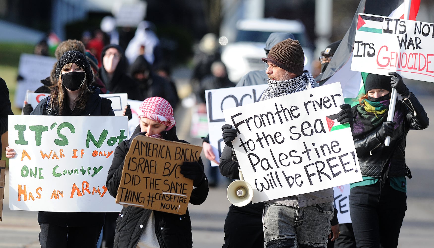 Protest for Palestinians