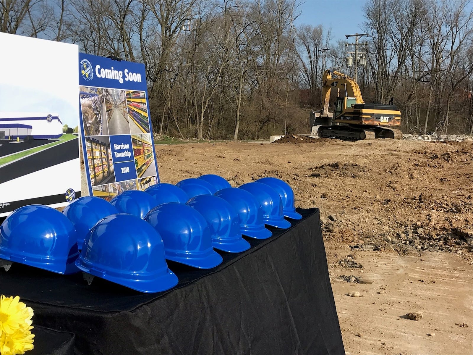 Restaurant Depot broke ground on its latest store in Harrison Twp. KAITLIN SCHROEDER