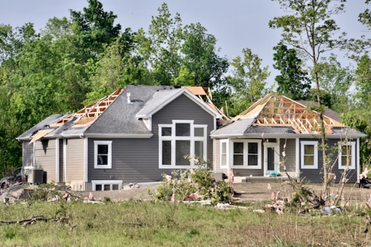 PHOTOS: Daylight reveals widespread damage from Monday storms