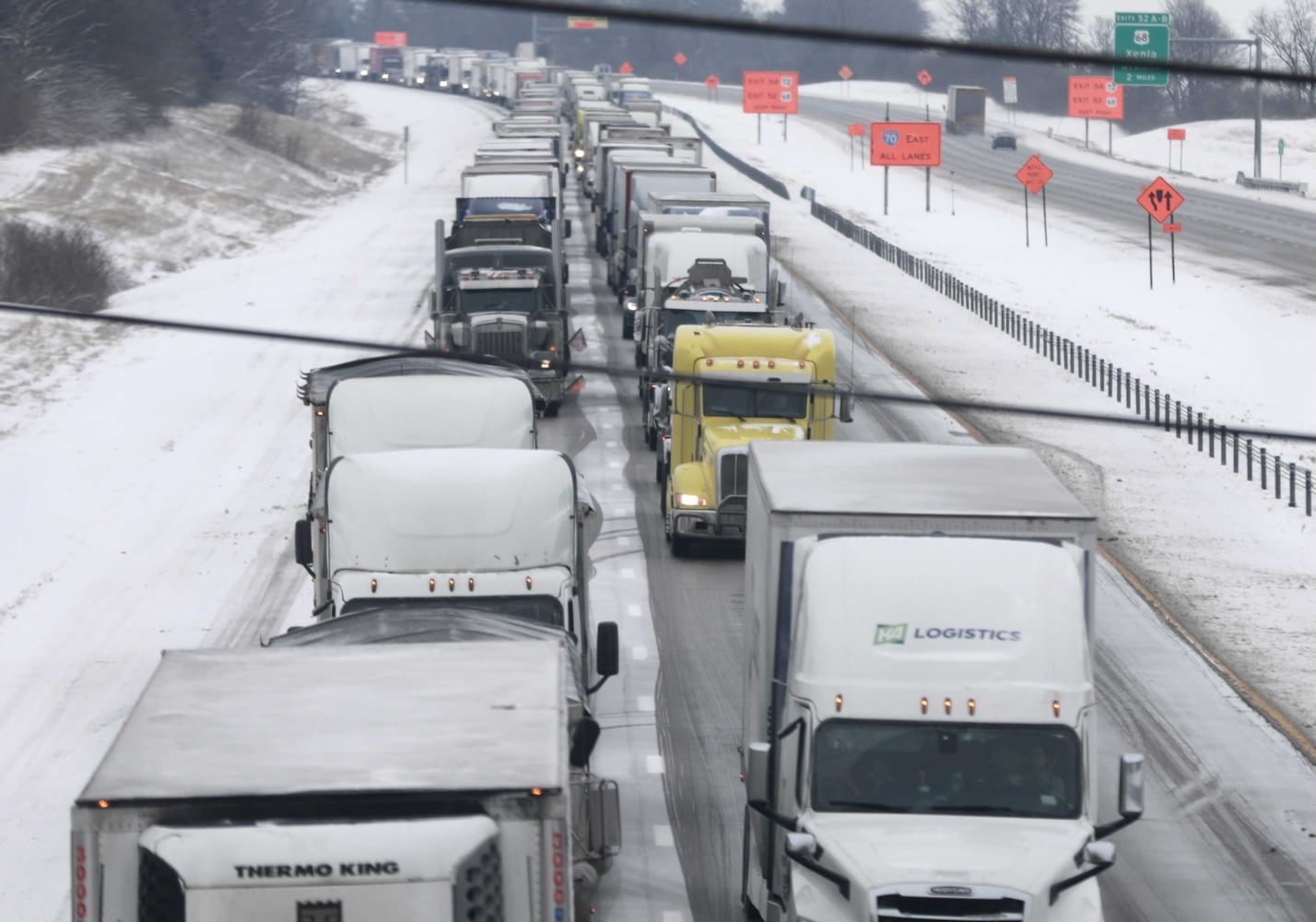 PHOTOS: Crashes on area highways after winter weather