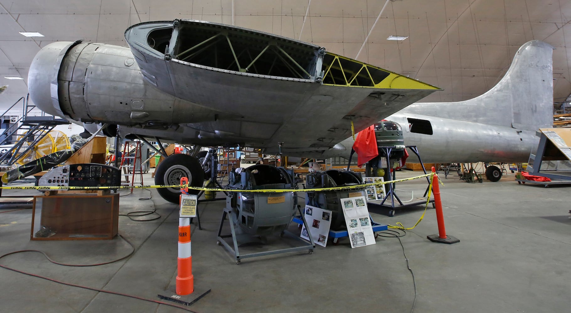 Restoration of the Memphis Belle at the Air Force Museum