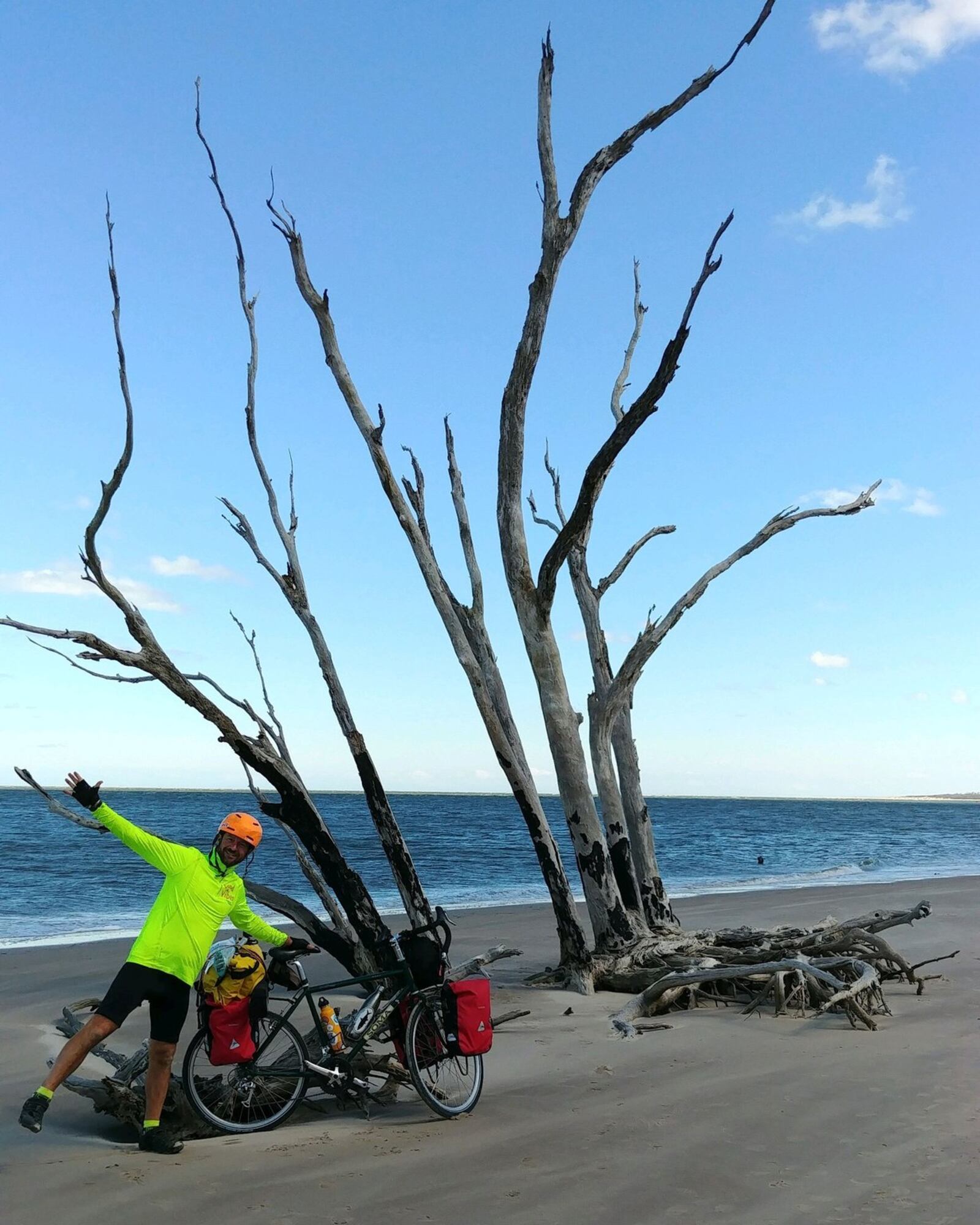 Tom Helbig is shown on Amelia Island in Florida. CONTRIBUTED