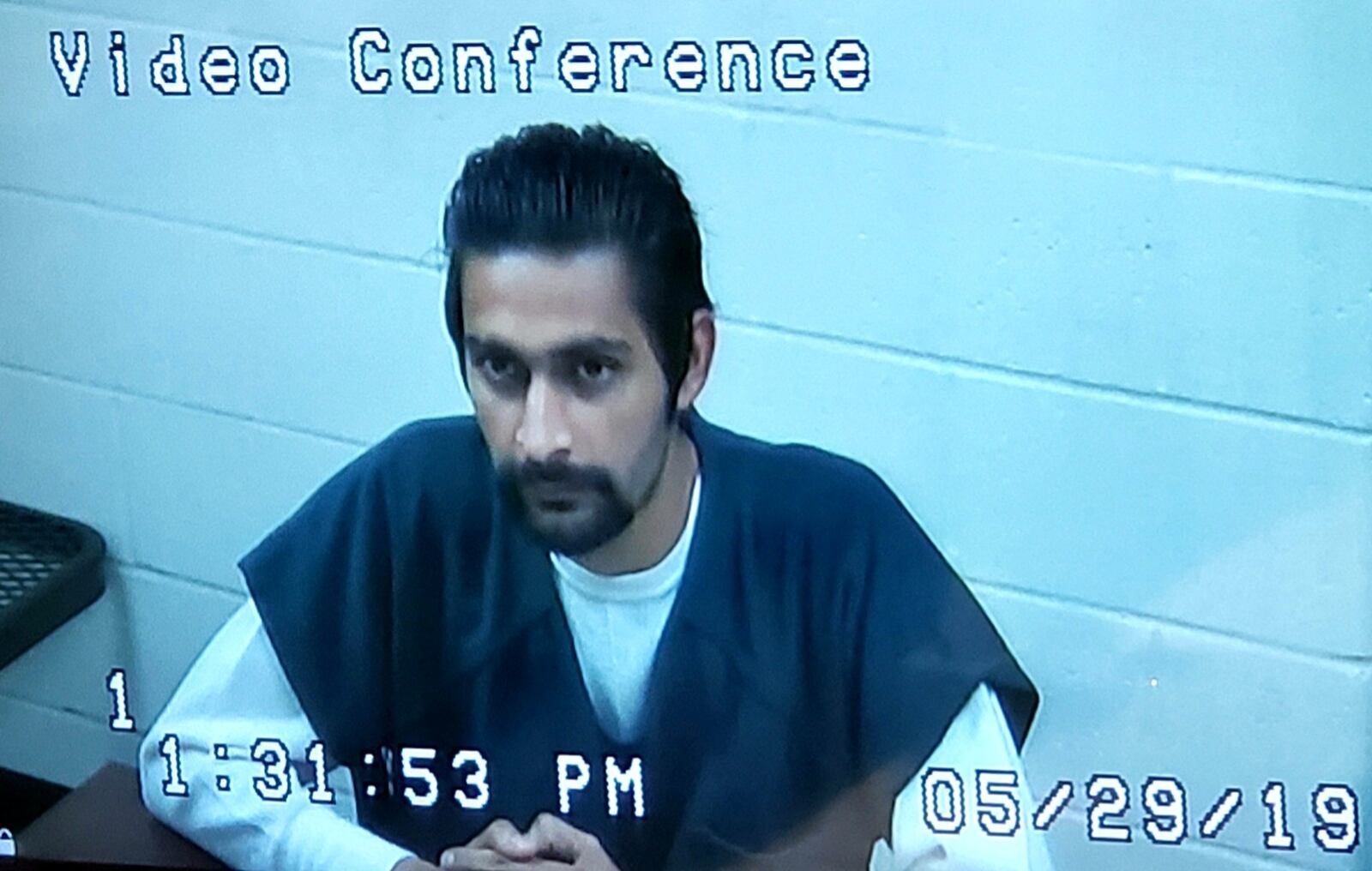 A Warren County grand jury indicted Dalvir Singh, of Middletown, on several charges including kidnapping after he took a car at Atrium Medical Center on April 25 with two children inside. He appeared for video arraignment in front of Magistrate W. Andrew Hasselbach Wednesday, May 29 in Warren County Common Pleas Court but it was continued until they obtain an interpreter who speaks Punjabi, Singh’s native language. NICK GRAHAM/STAFF