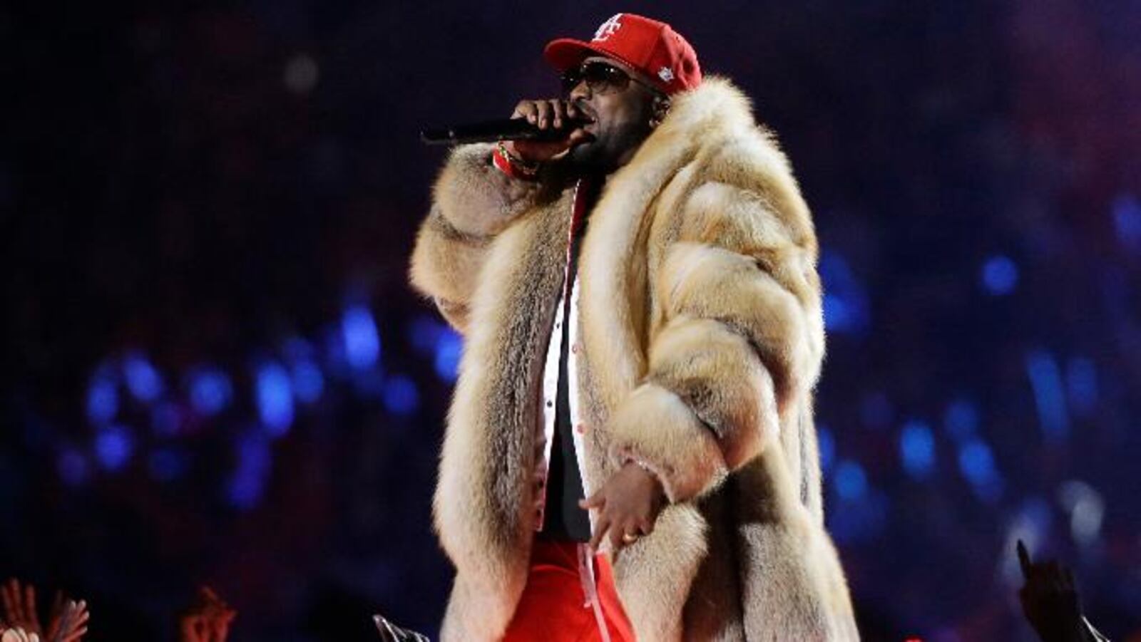 Big Boi performs during halftime of the NFL Super Bowl 53 football game between the Los Angeles Rams and the New England Patriots on Feb. 3, 2019, in Atlanta.