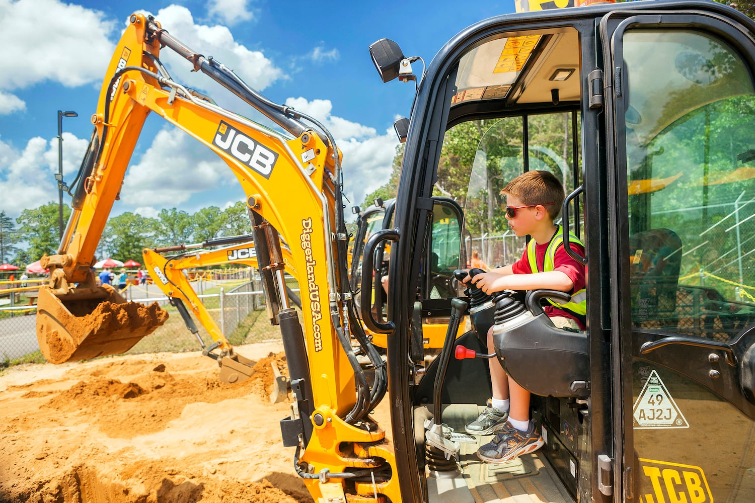 Diggerland is a theme park in New Jersey.