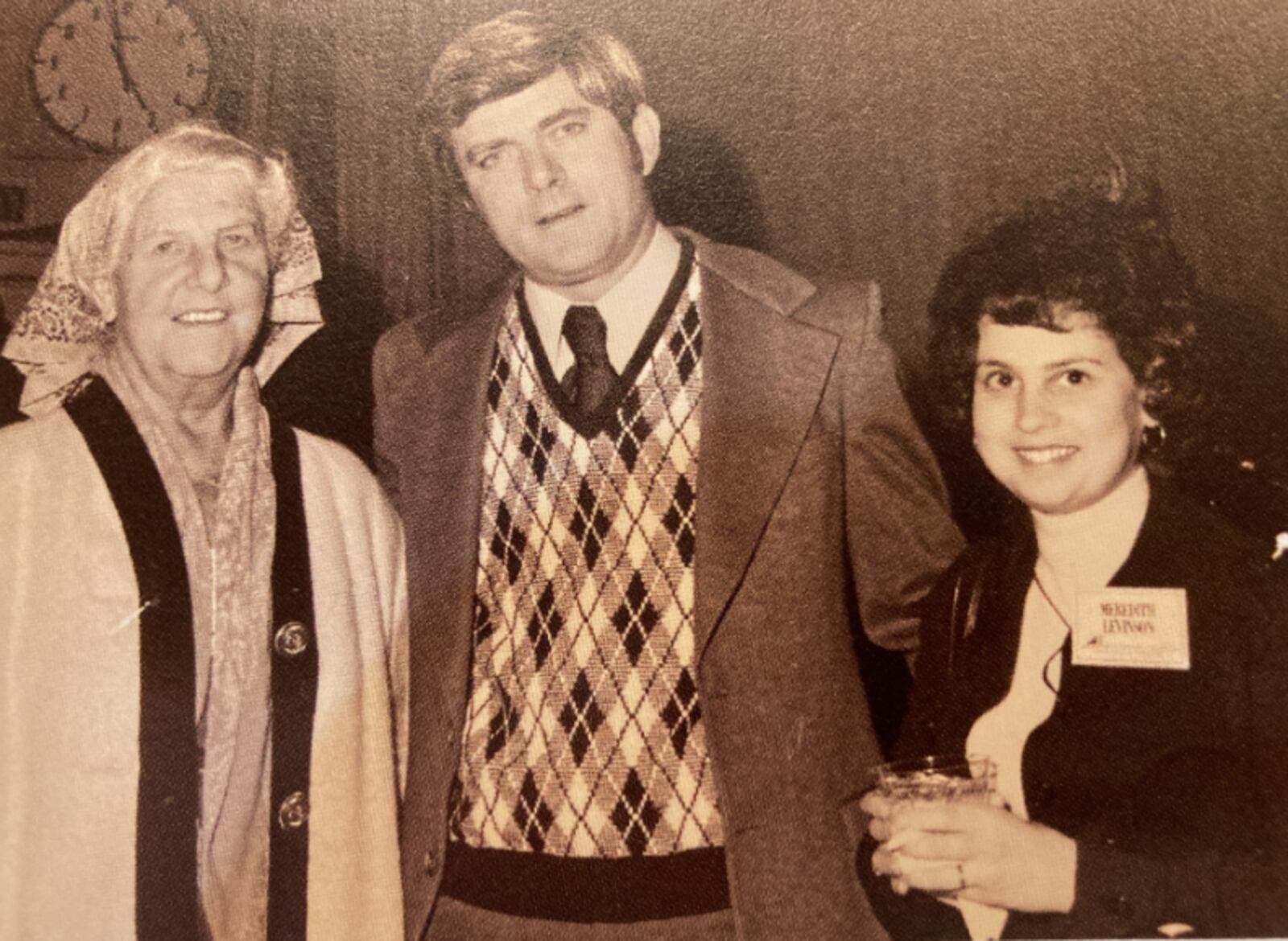 Seen here, left to right: Maria von Trapp, talk show host Phil Donahue and Meredith Moss, a Dayton Daily News writer who worked with Donahue on his TV show. CONTRIBUTED