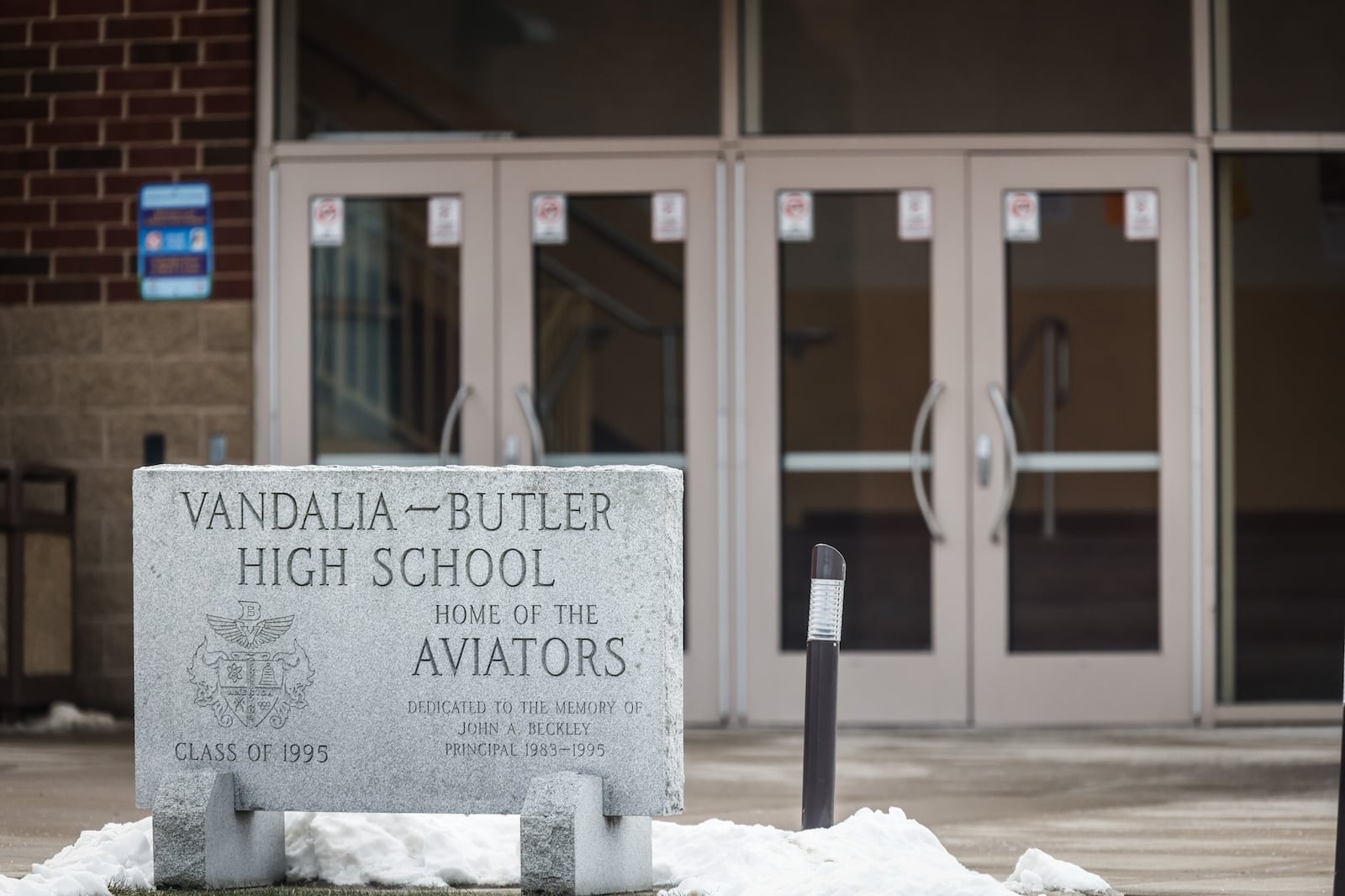 Vandalia-Butler parents have expressed concern with how the district is handing its response to the pandemic. JIM NOELKER/STAFF